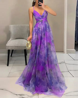 MD | Robe Maxi Élégance Florale
