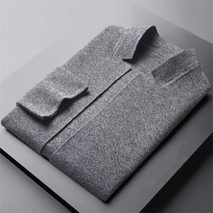 MD | CARDIGAN EN LAINE TRICOTÉE POUR HOMME