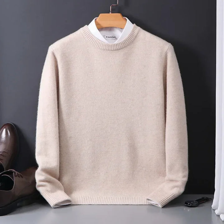 MD | Pull Col Rond Maille Douce