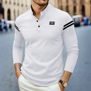 MD | T-SHIRT À MANCHES LONGUES MODERNE POUR HOMME