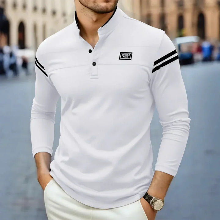 MD | T-SHIRT À MANCHES LONGUES MODERNE POUR HOMME