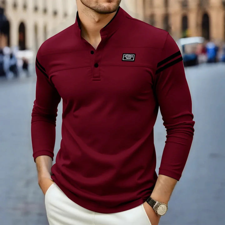 MD | T-SHIRT À MANCHES LONGUES MODERNE POUR HOMME