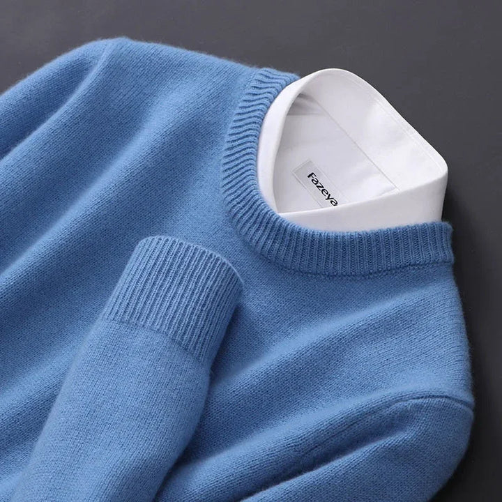 MD | Pull Col Rond Maille Douce