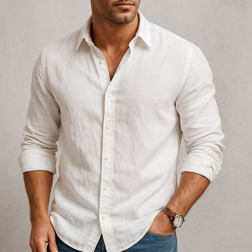 MD | CHEMISE ESSENTIELLE EN LIN