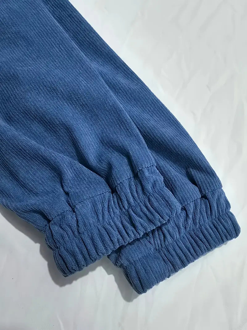 MD | VESTE DÉCONTRACTÉE EN VELOURS CÔTELÉ
