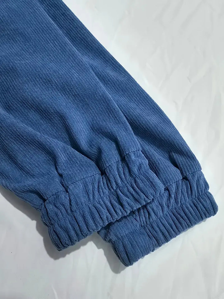 MD | VESTE DÉCONTRACTÉE EN VELOURS CÔTELÉ