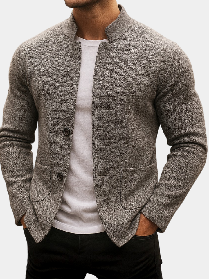 MD | CARDIGAN EN LAINE TRICOTÉE POUR HOMME