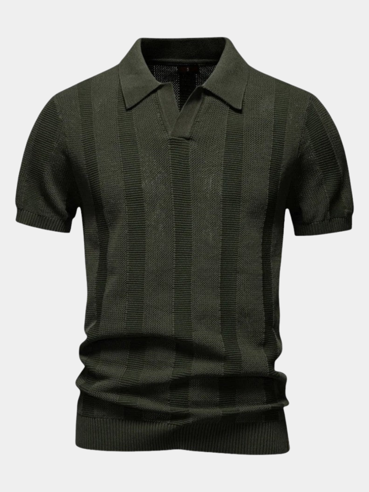 MD | POLO EN MAILLE ÉLEVÉE