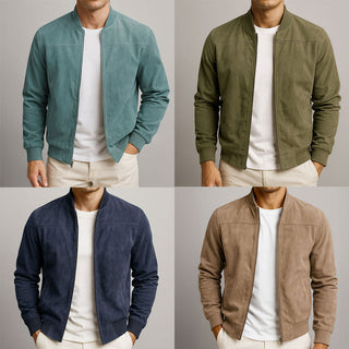 MD | VESTE EN CUIR SUEDE URBAINE