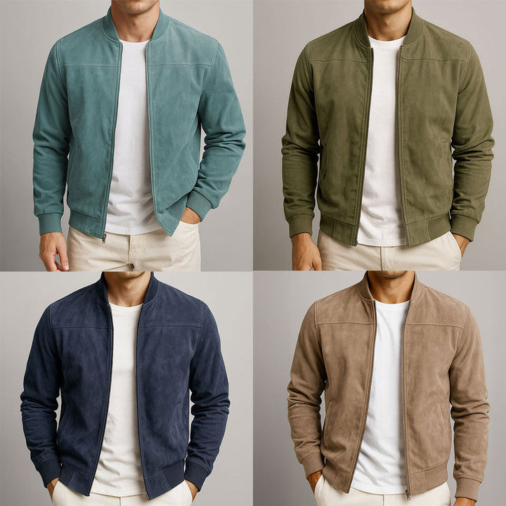 MD | VESTE EN CUIR SUEDE URBAINE