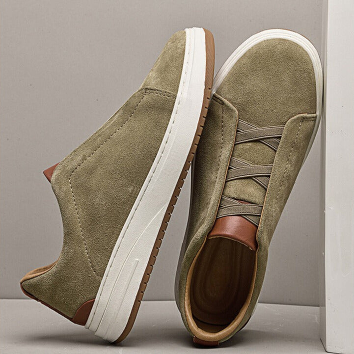 MD | CHAUSSURES SLIP-ON EN DAIM