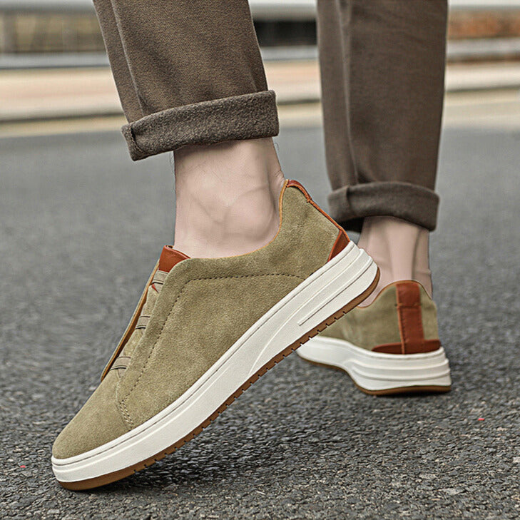 MD | CHAUSSURES SLIP-ON EN DAIM