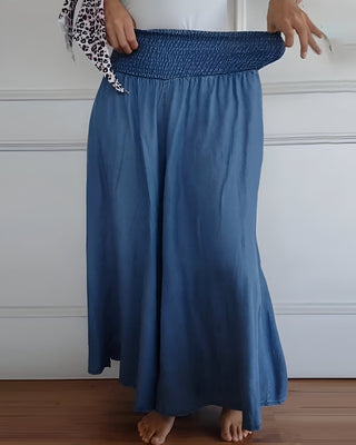 MD | PANTALON AVEC TAILLE SMOCKÉE