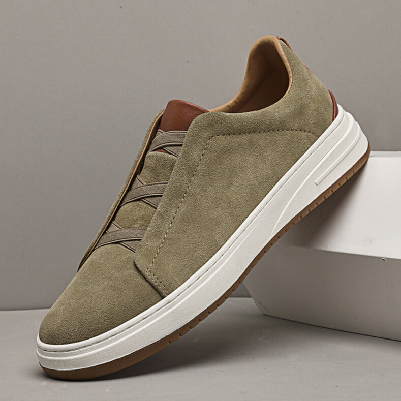 MD | CHAUSSURES SLIP-ON EN DAIM