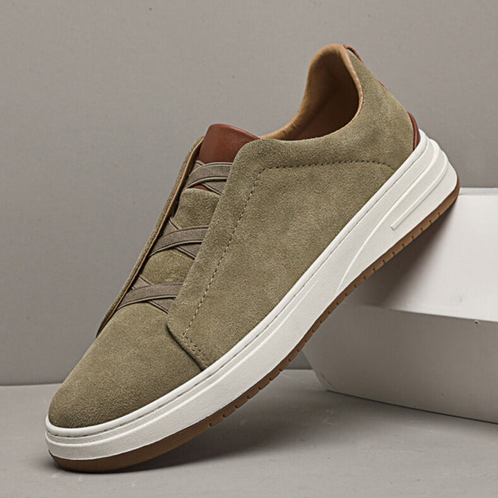 MD | CHAUSSURES SLIP-ON EN DAIM