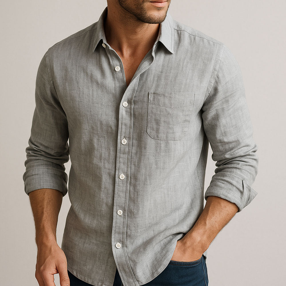 MD | CHEMISE ESSENTIELLE EN LIN