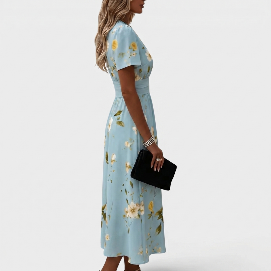 MD | Robe Élégante Florale Élina