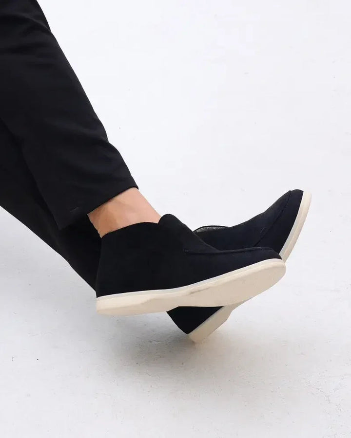 MD | MOCASSINS HAUTS EN DAIM – STYLE OLD MONEY