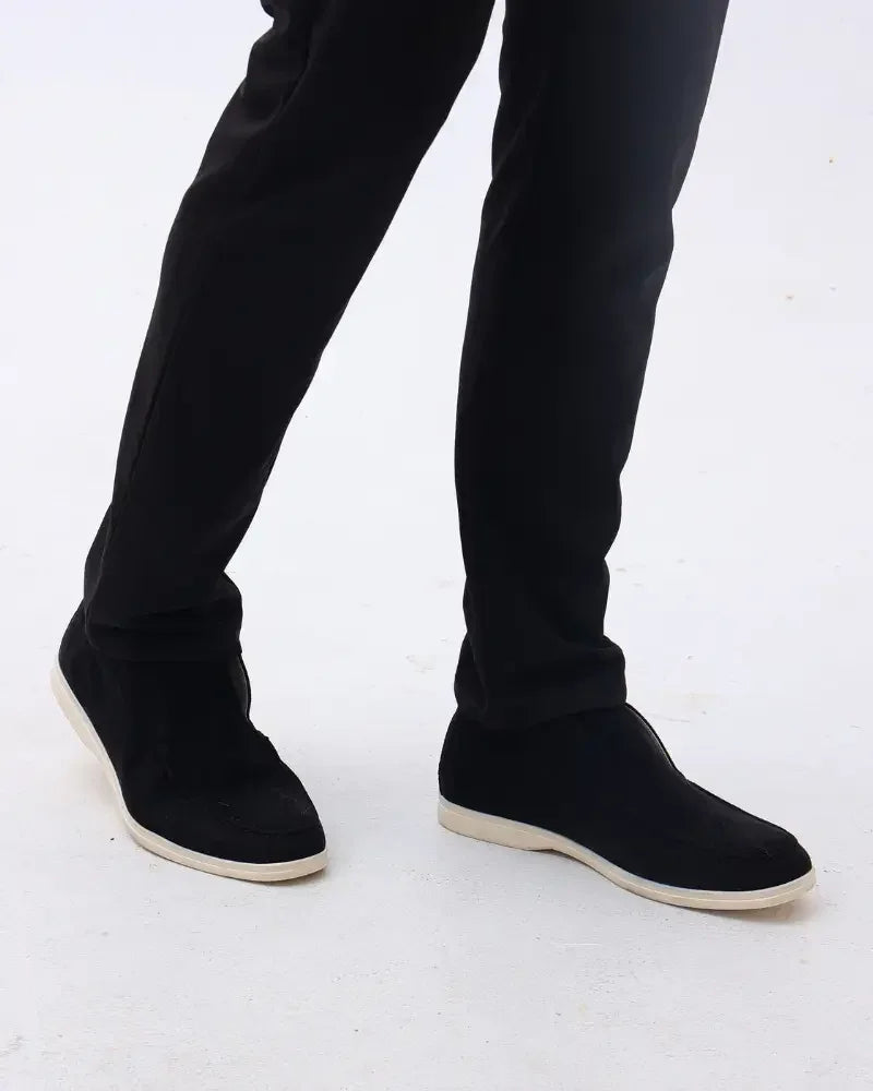 MD | MOCASSINS HAUTS EN DAIM – STYLE OLD MONEY