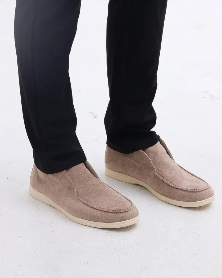 MD | MOCASSINS HAUTS EN DAIM – STYLE OLD MONEY