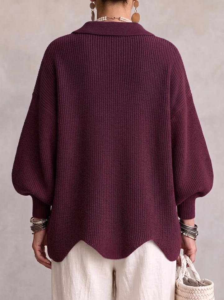 MD | GILET OVERSIZE BOUTONS DORÉS