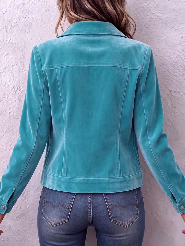 MD | VESTE EN VELOURS BOHÈME
