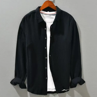 MD | CHEMISE ÉLÉGANTE EN COTON DOUX COMME DE LA SOIE
