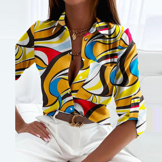 MD | Blouse Élégante avec Col